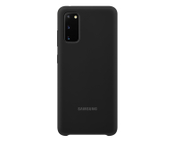 Etui Silicone Cover do Samsung Galaxy S20 czarne - 544130 - zdjęcie 1